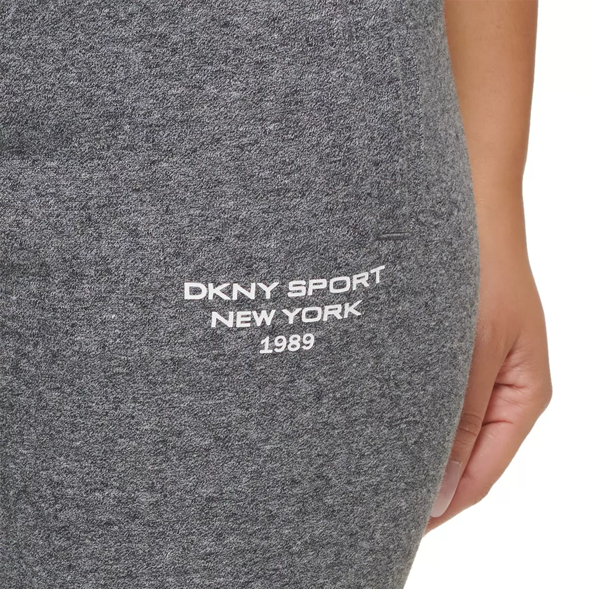 DKNY Sport 女休閒束口長褲 灰 M