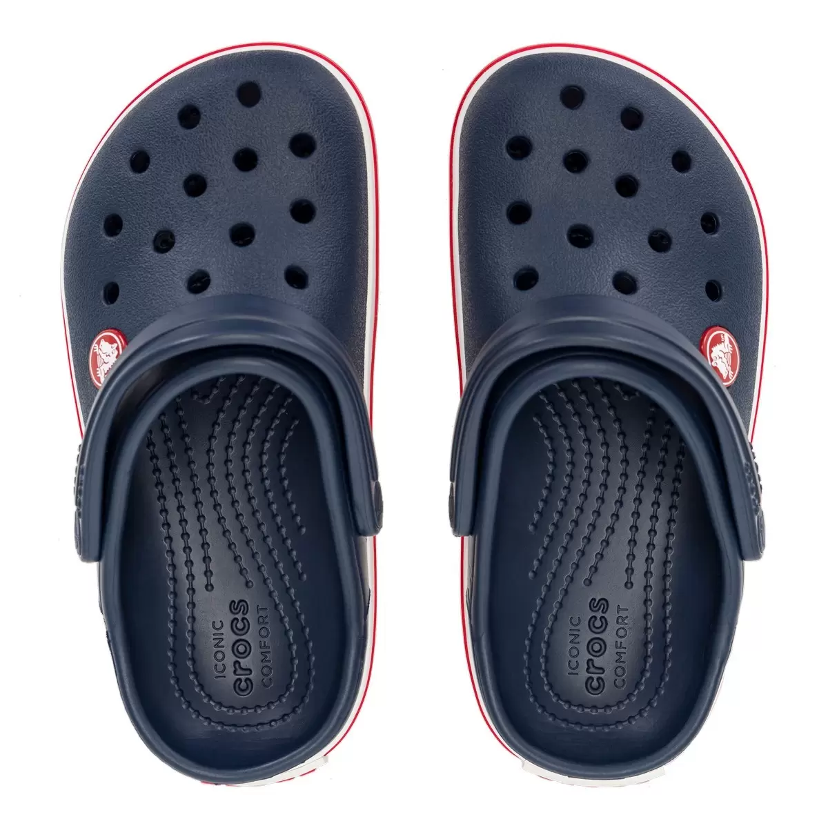 Crocs 兒童涼鞋 深藍 20公分