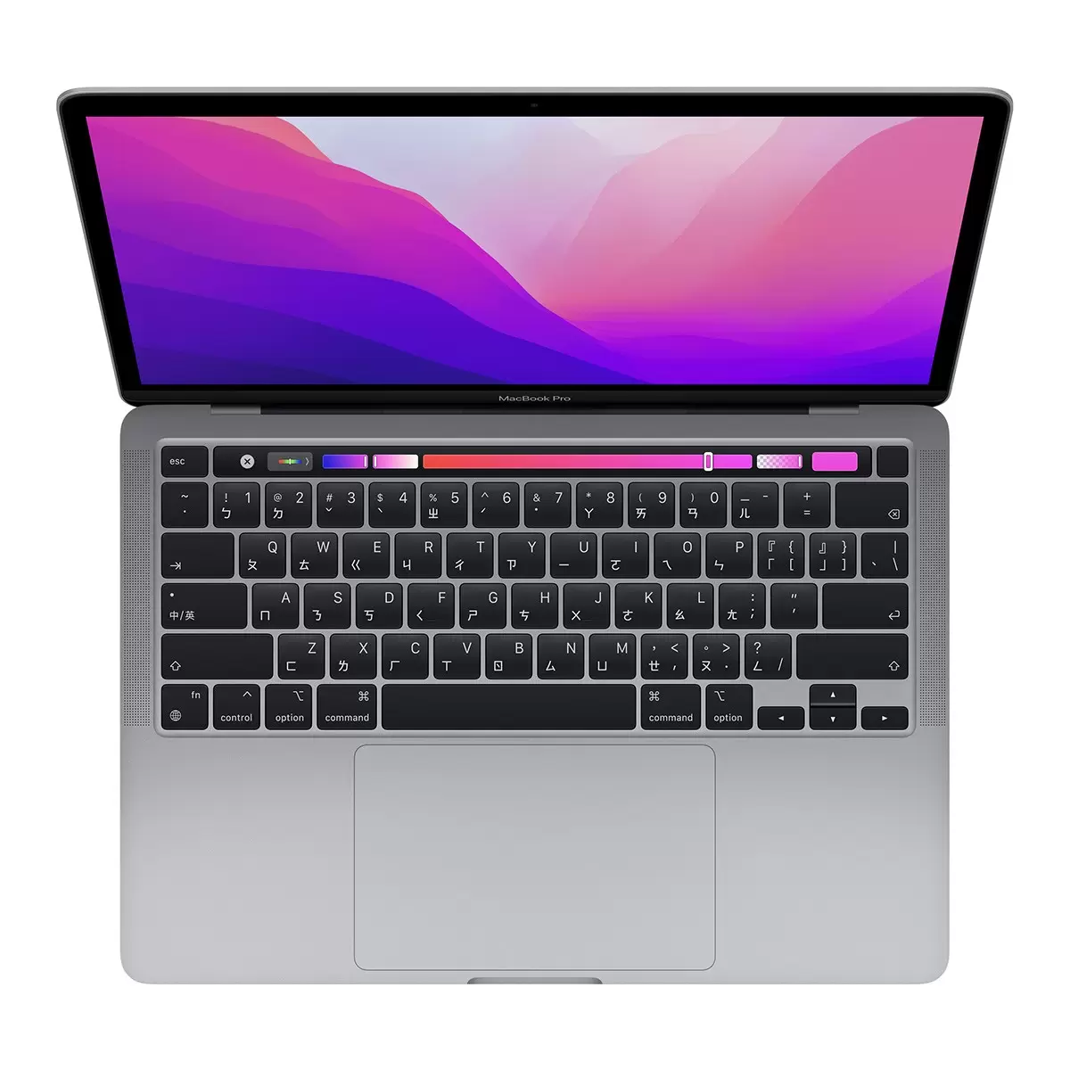 Apple MacBook Pro 13吋 配備 M2晶片 8核心 CPU 10核心 GPU 8GB 512GB SSD 太空灰色