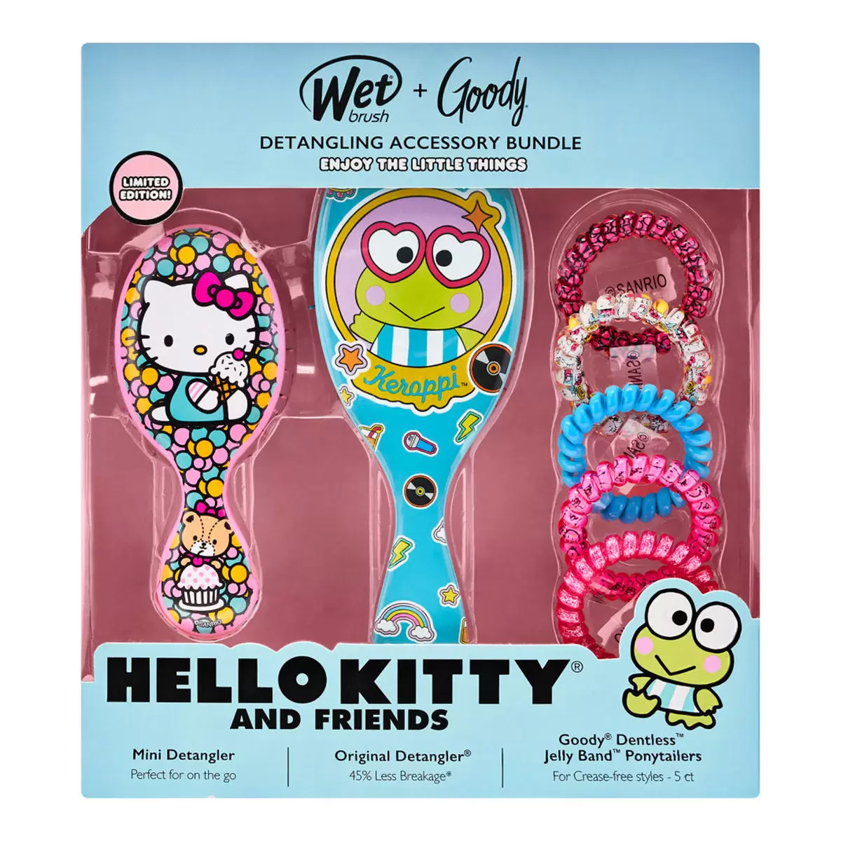 Wet Brush Hello Kitty and Friends 梳子髮飾組