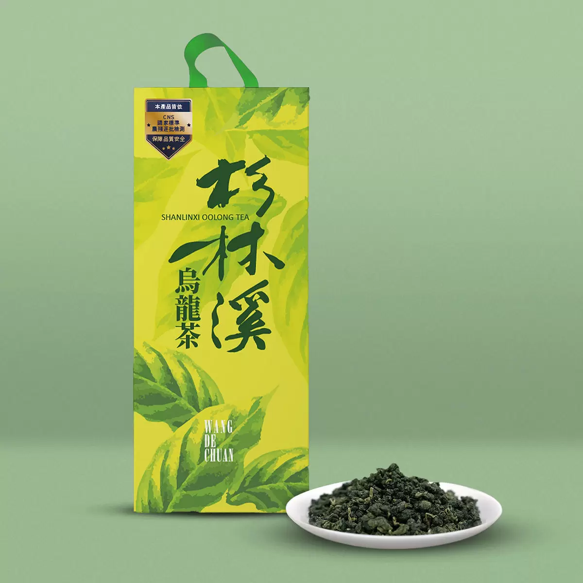 王德傳 杉林溪高山烏龍茶葉 150公克 X 2入