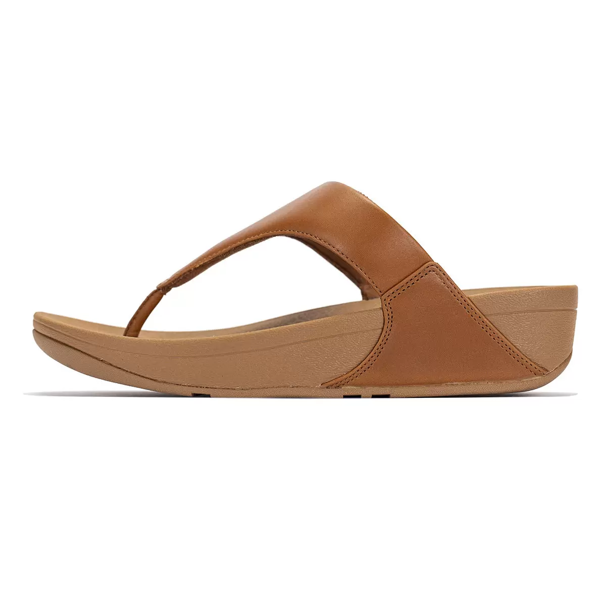 Fitflop 女Lulu夾腳拖鞋 棕 US 5