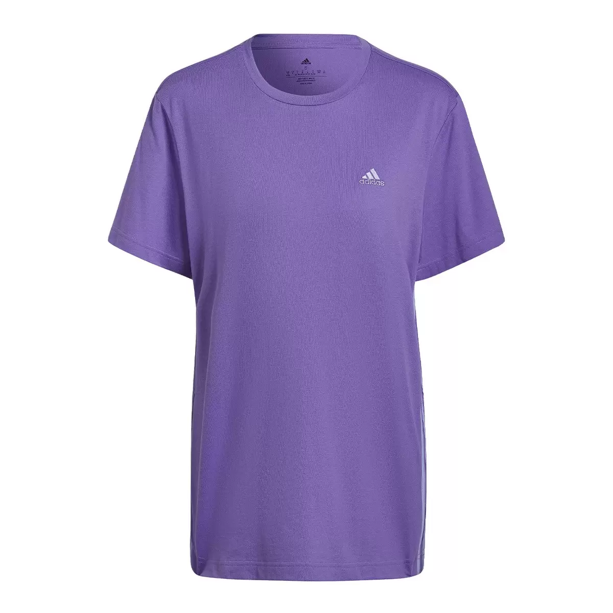 Adidas 女男友風上衣 紫 XL