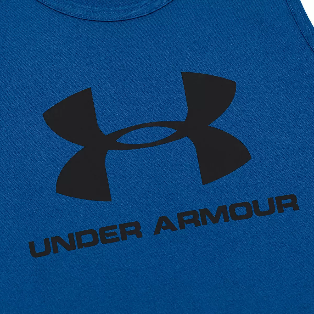 Under Armour 男背心 藍 M