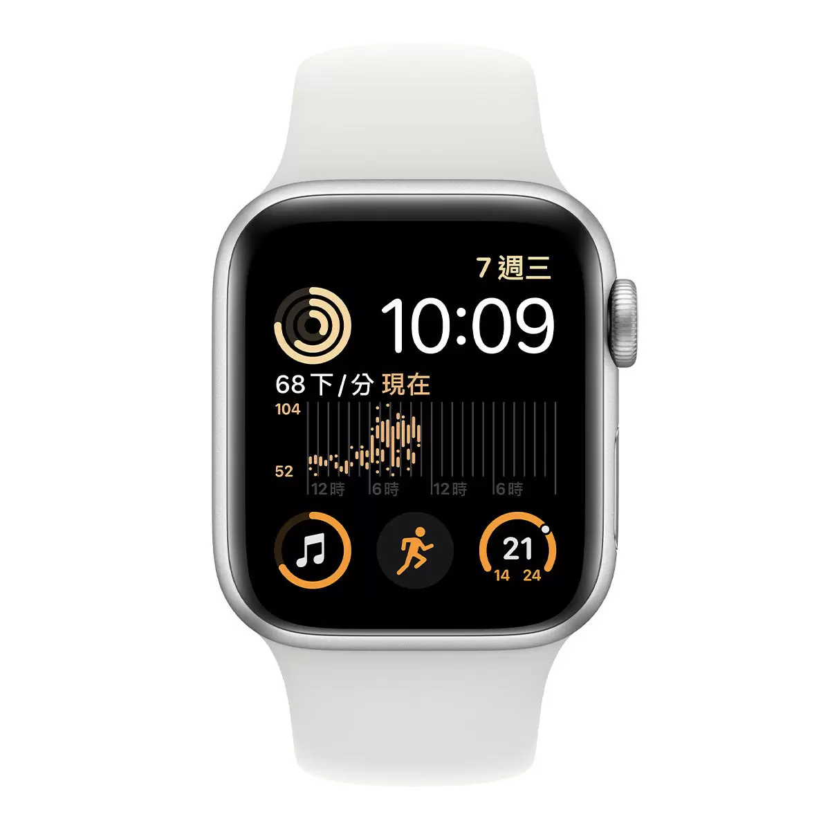 Apple Watch SE (GPS + 行動網路) 40公釐鋁金屬錶殼 運動型錶帶