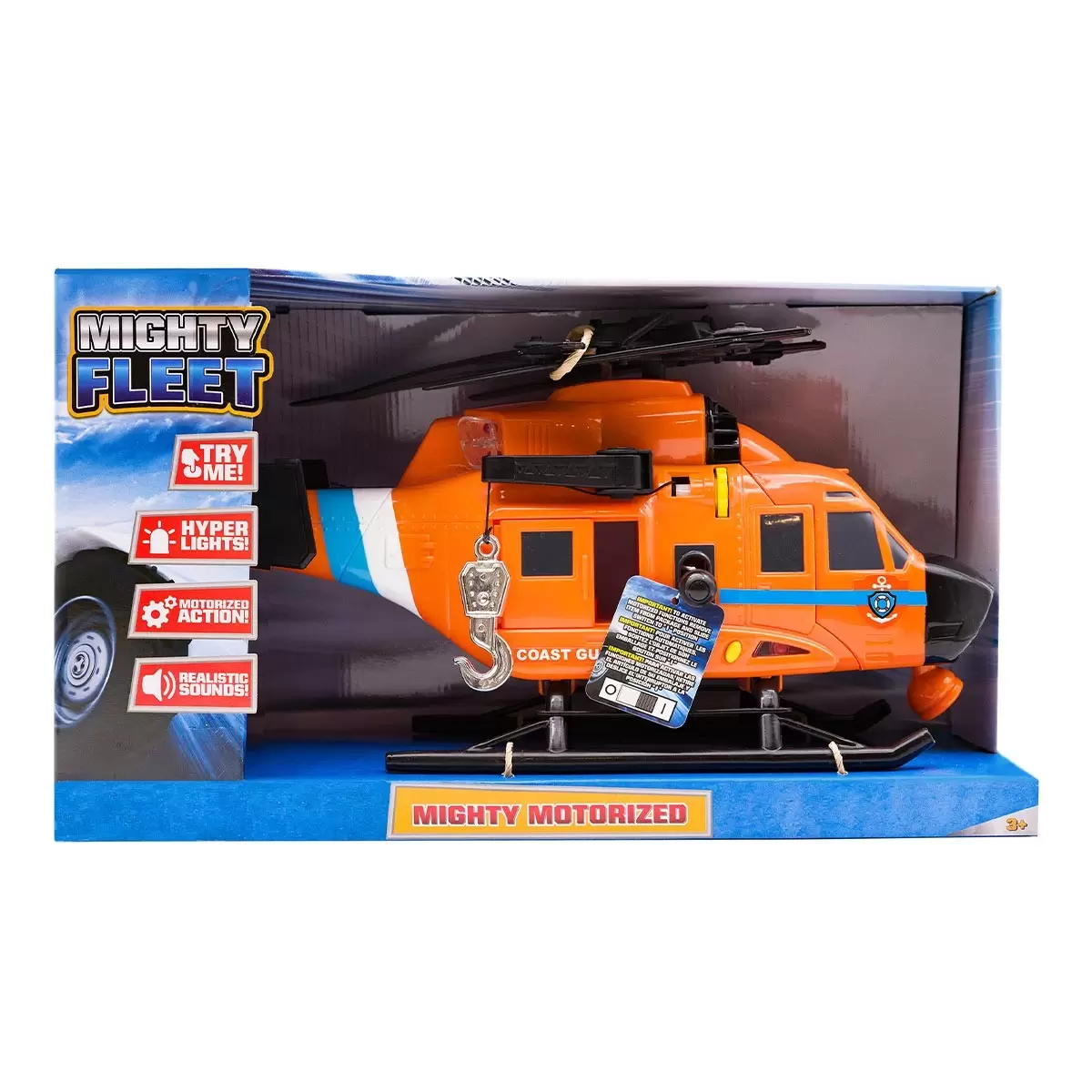 緊急救援機動玩具車 - 直升機