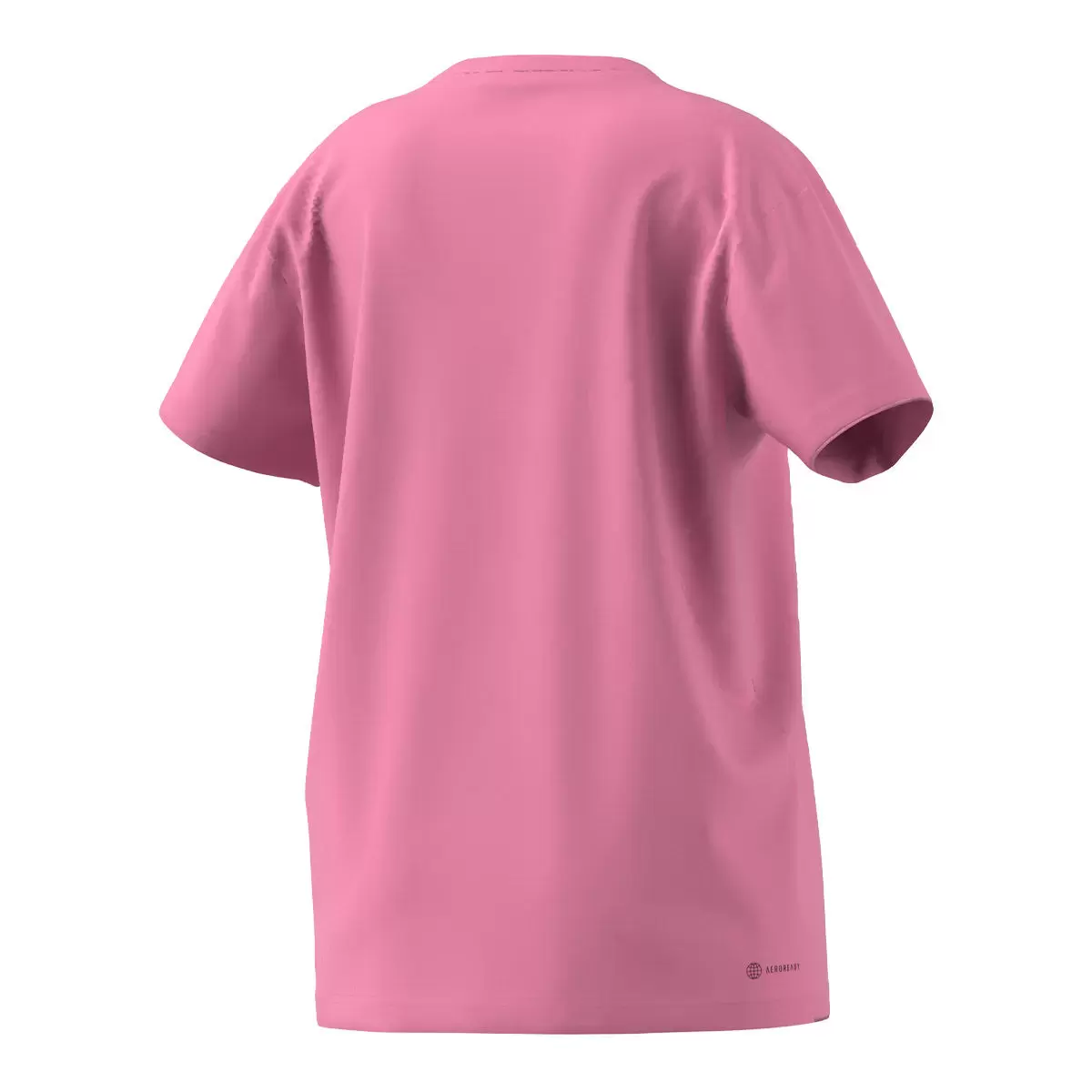 Adidas 女圓領短袖上衣 粉紅