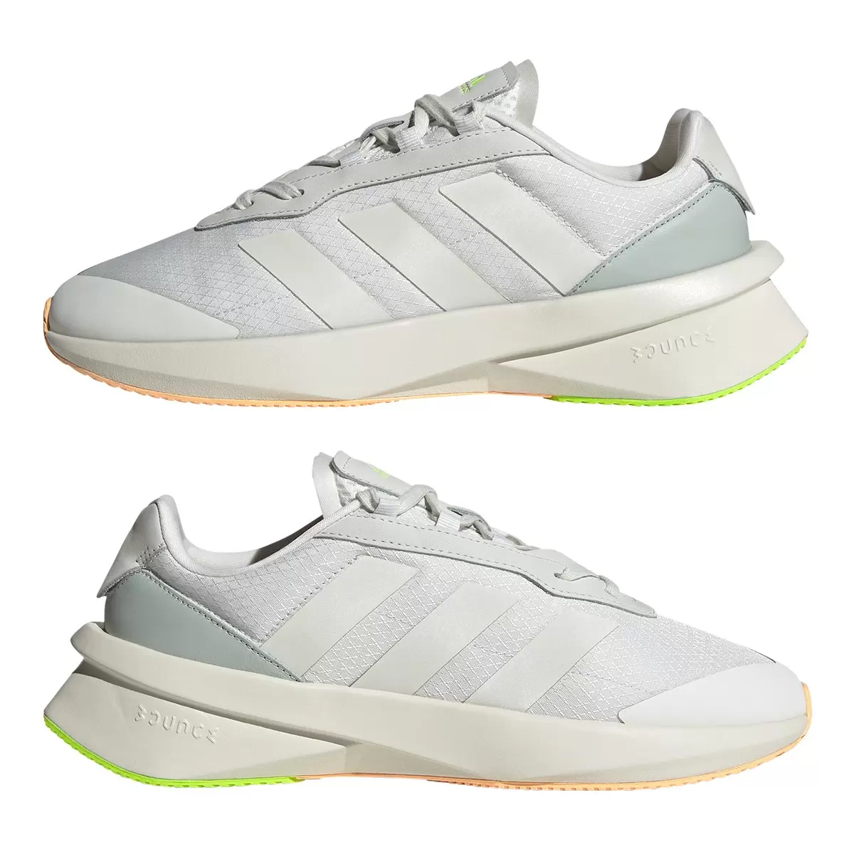 Adidas 女慢跑鞋 白 26公分