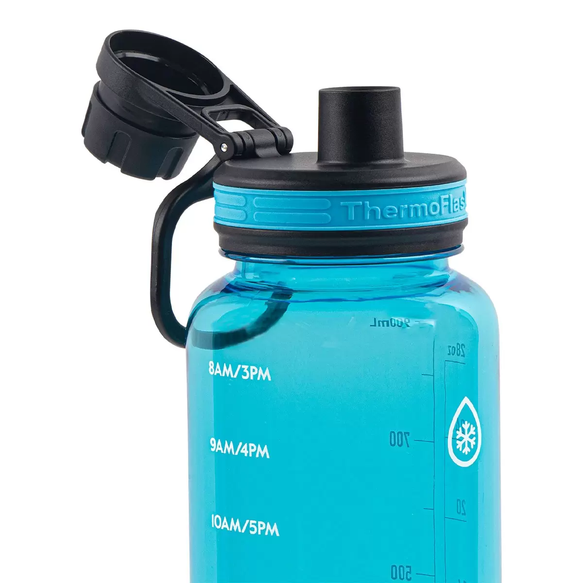 Thermoflask 隨身冷水瓶 950毫升 X 2件組 灰色 + 藍色