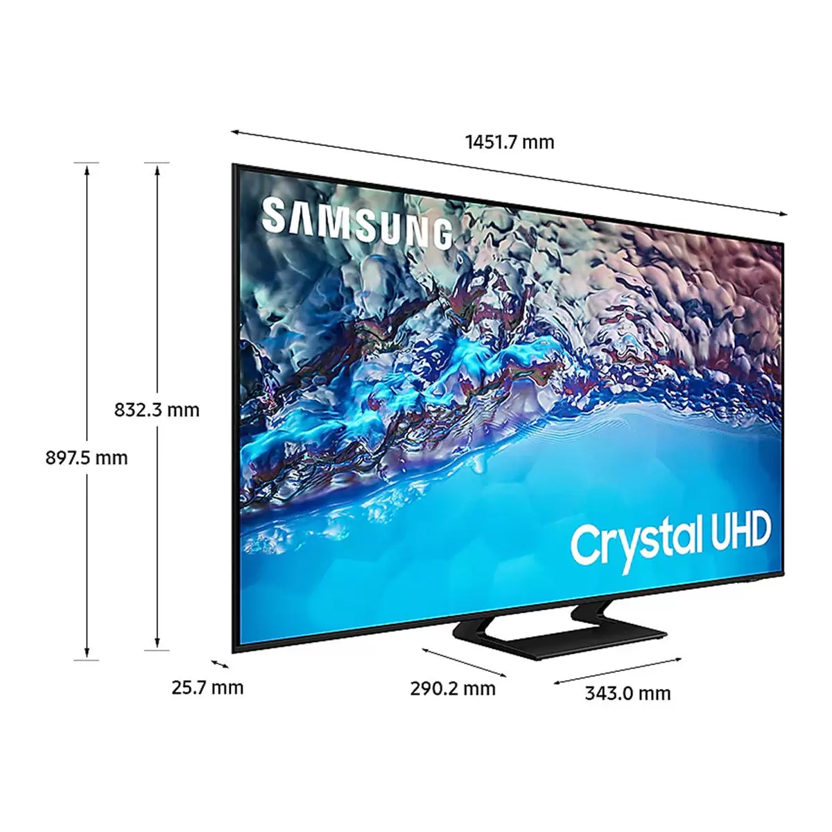 Samsung 65吋 4K Crystal UHD 電視 UA65BU8500WXZW