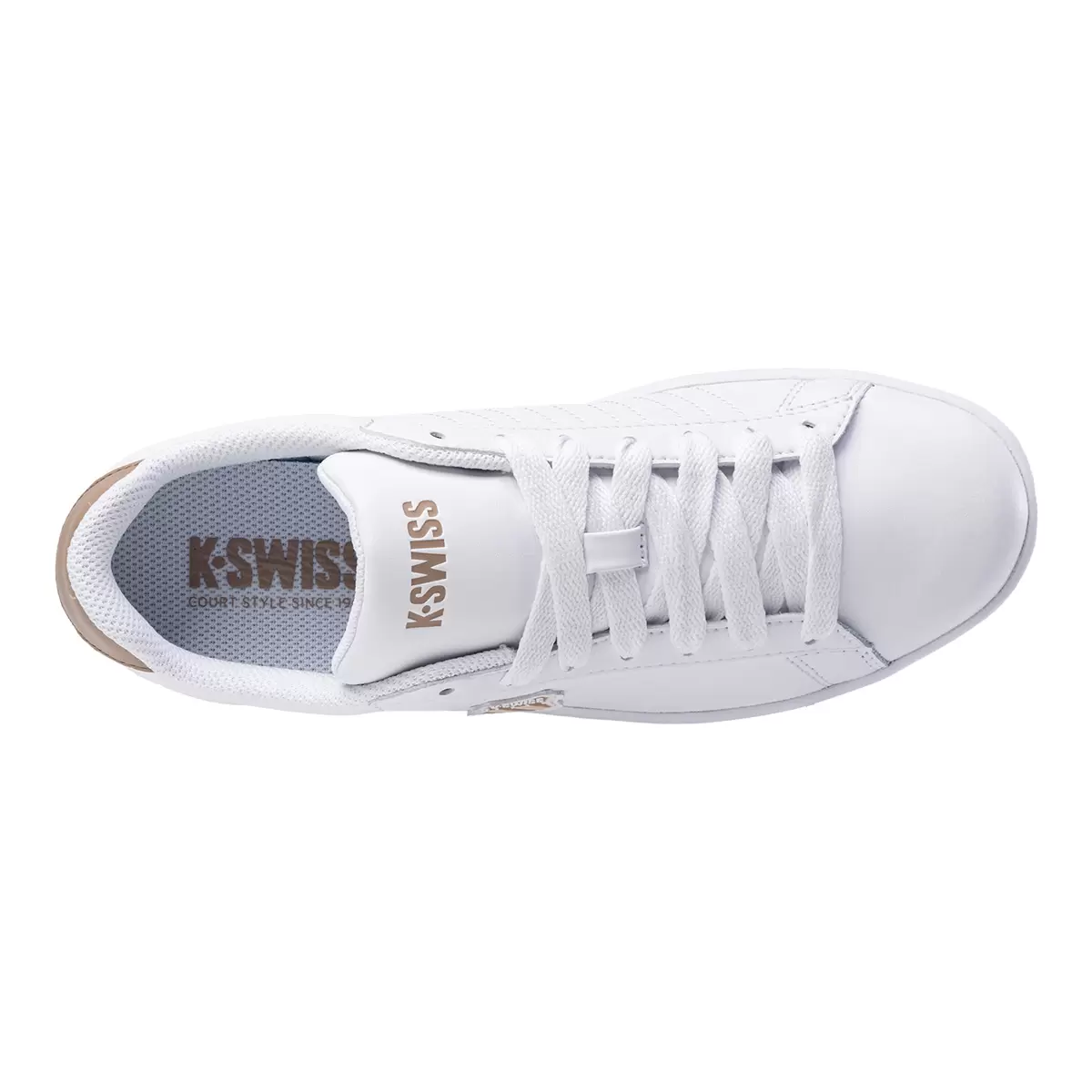 K-Swiss 女休閒鞋 奶茶 US 8.5