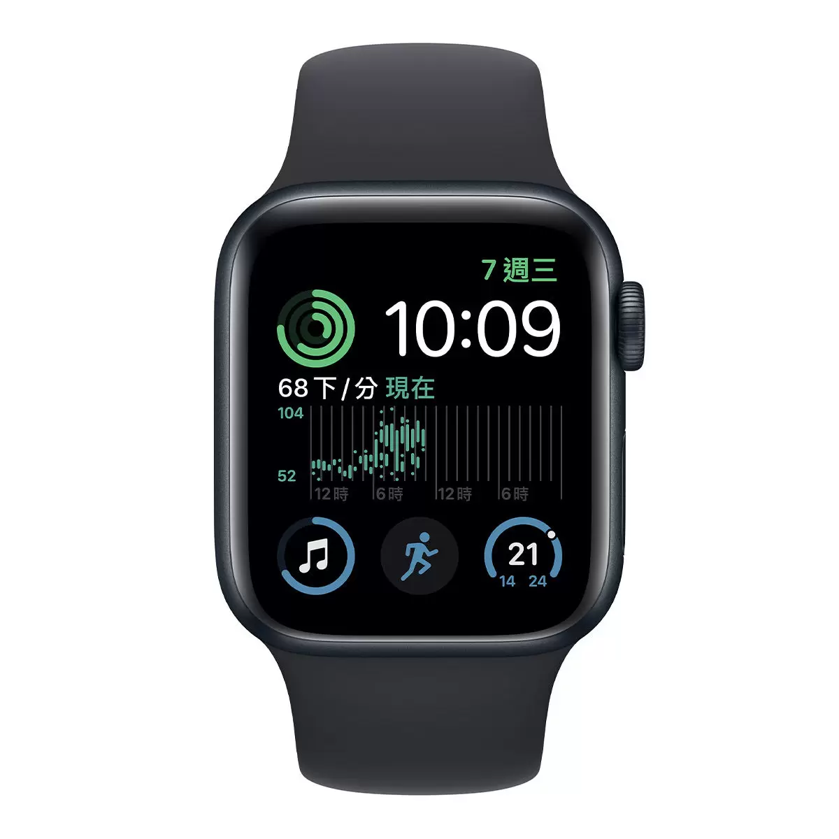 Apple Watch SE (GPS + 行動網路) 40公釐鋁金屬錶殼 運動型錶帶