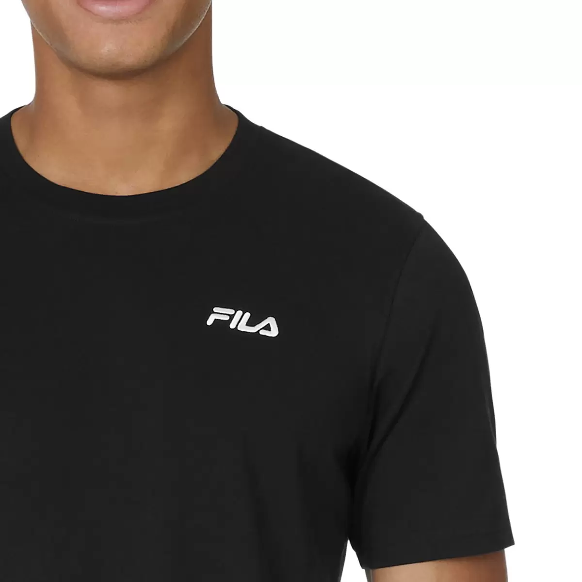 Fila 男短袖Logo上衣 黑