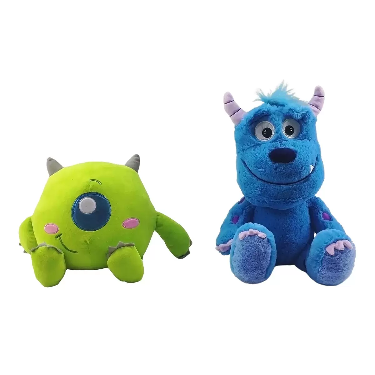 Pixar 絨毛玩偶2入組 Monsters Inc.
