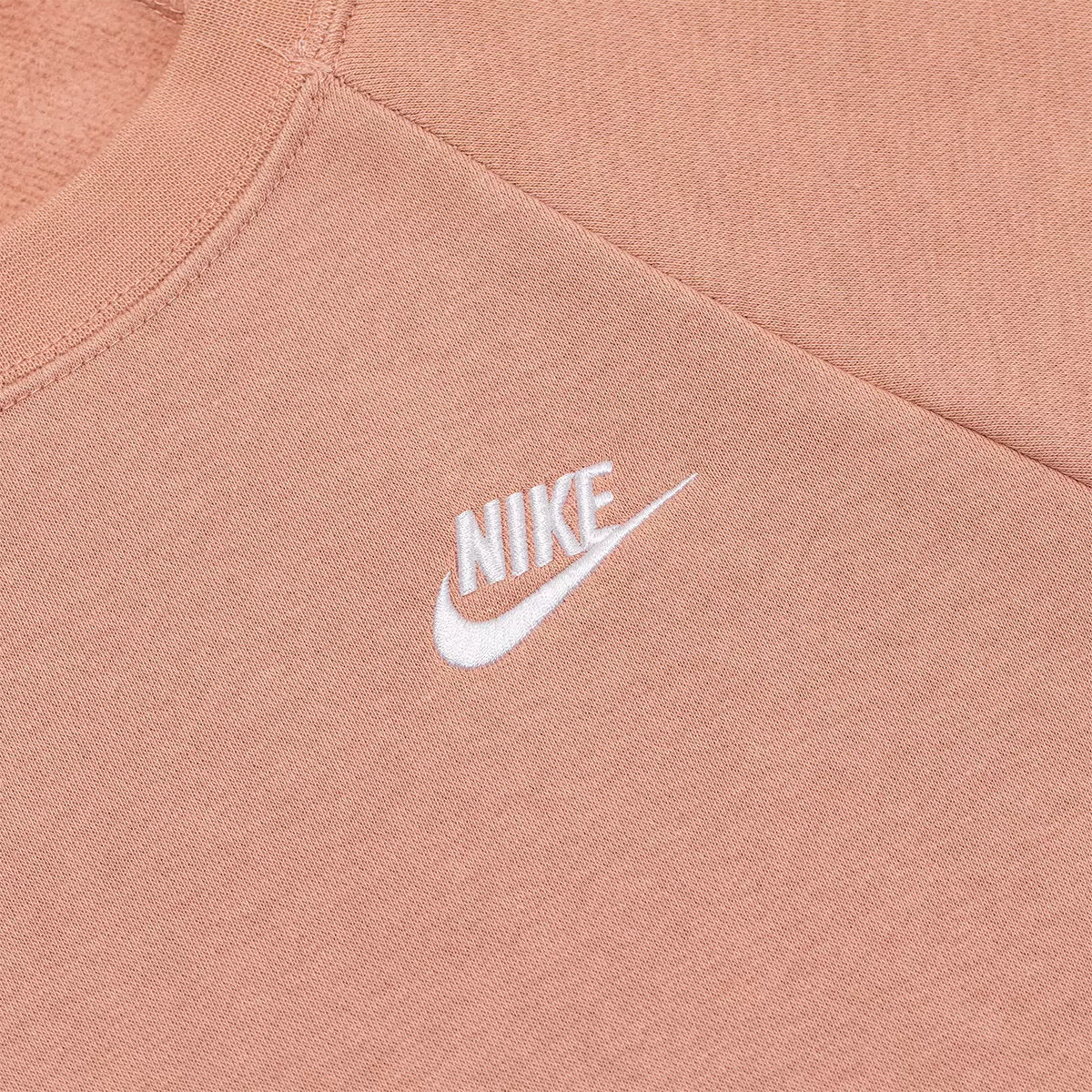 Nike 女圓領長袖上衣 粉 S