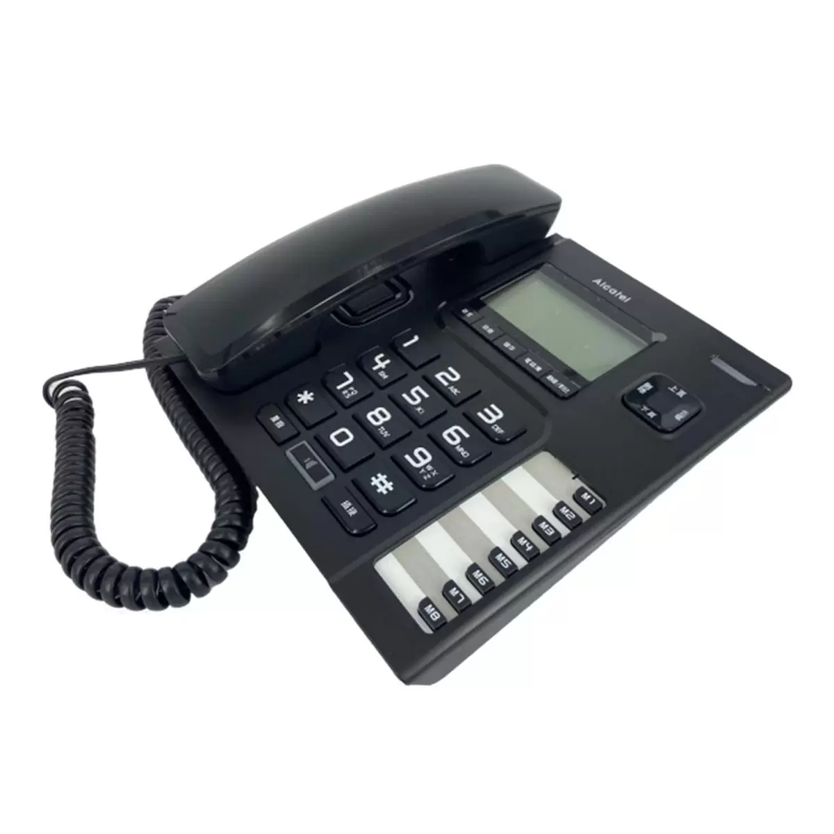 Alcatel 交換機專用家用電話 T76 TW 黑