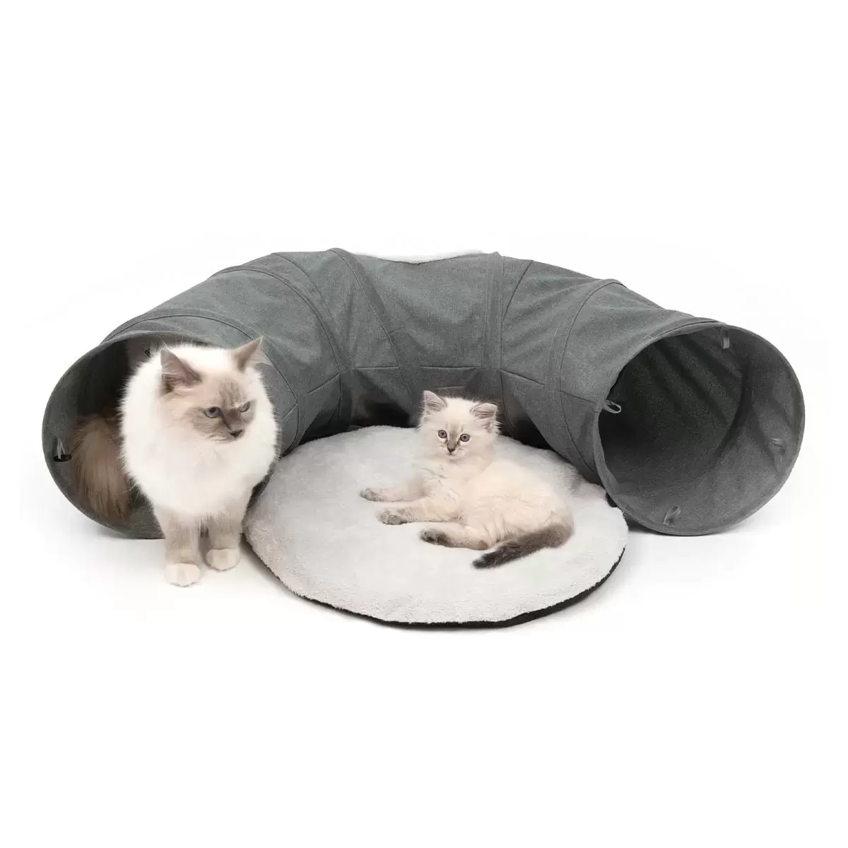 Catit Vesper 寵物遊戲隧道 (含床墊) - 灰