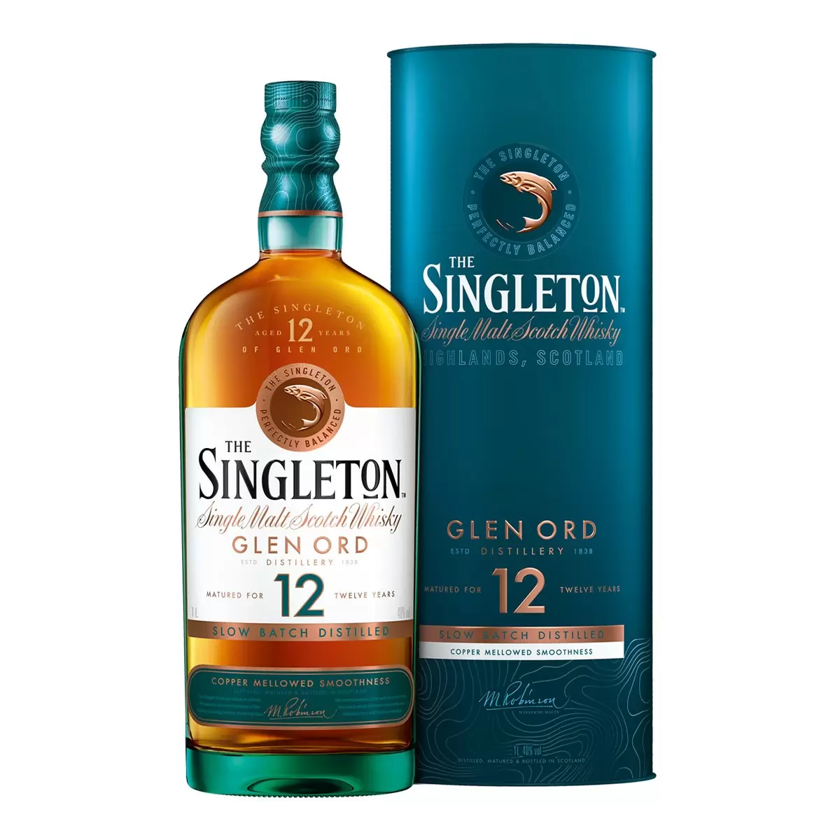 蘇格登 12年單一麥芽蘇格蘭威士忌 1公升