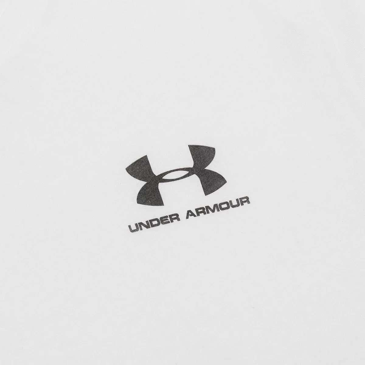 Under Armour 男運動短袖上衣 白