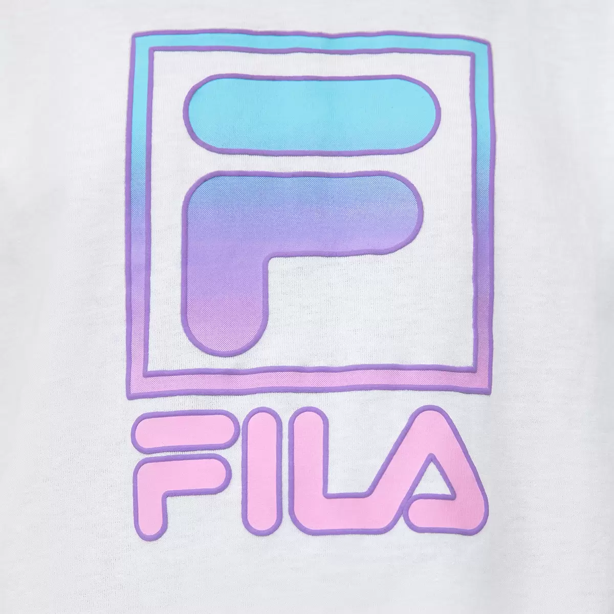 Fila 兒童上衣短褲兩件組 粉紅 M