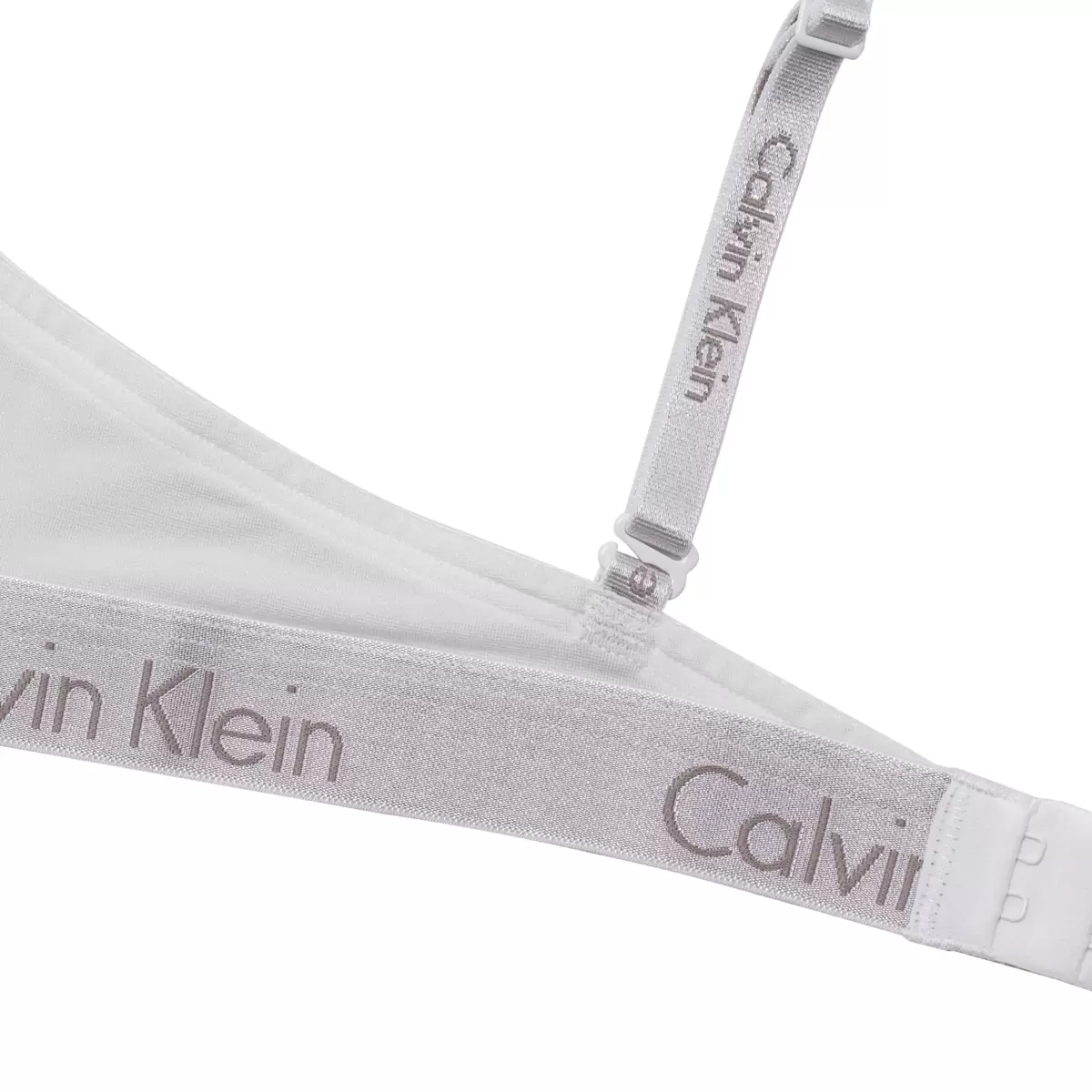 Calvin Klein 女舒適軟鋼圈內衣2入組 白色 & 石英粉紅色 36D