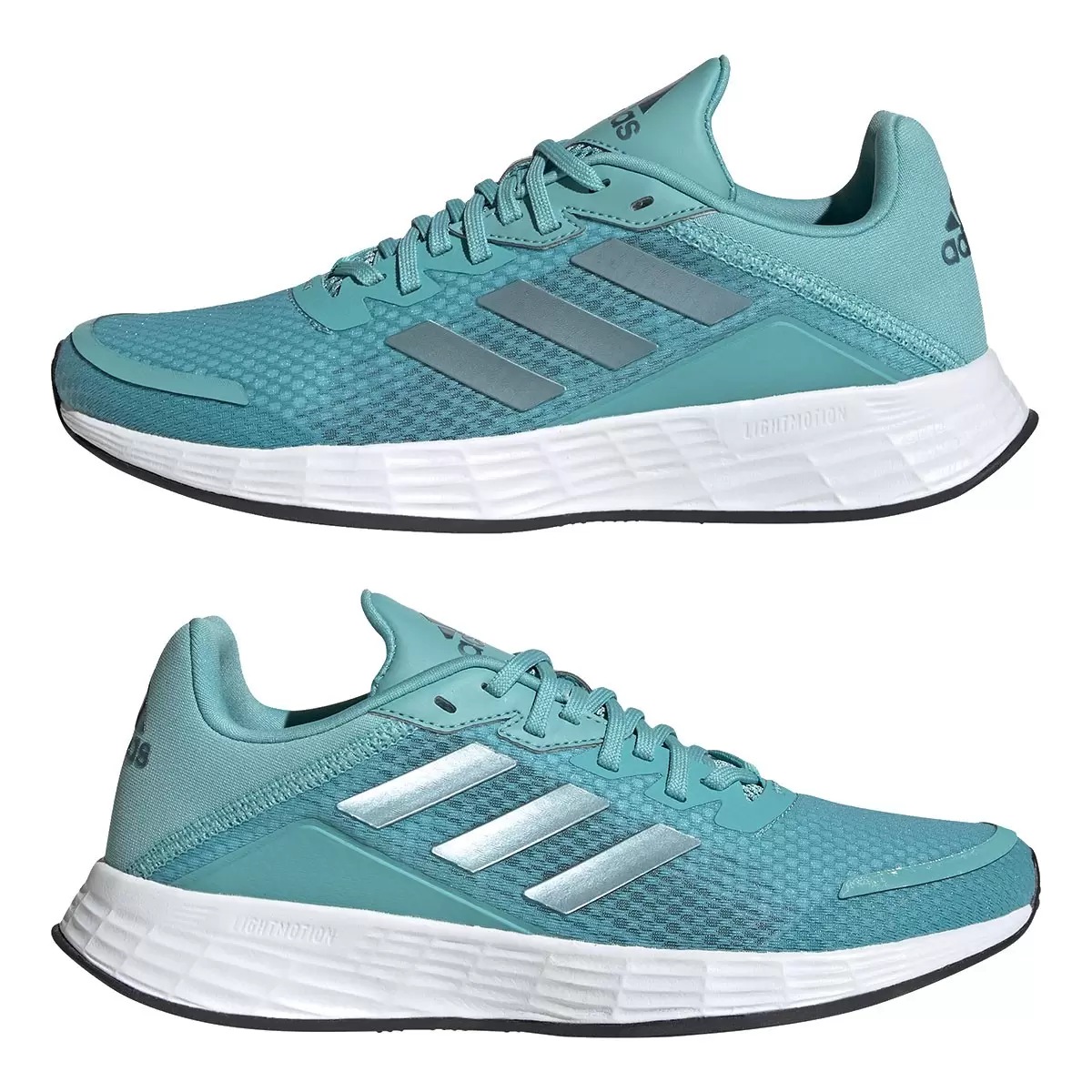 Adidas 女Duramo慢跑鞋 淺綠 US 6.5