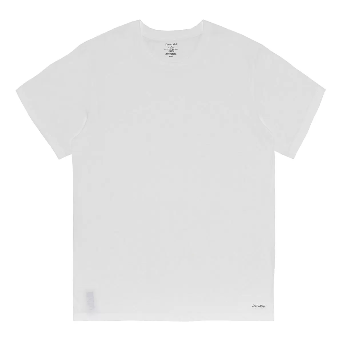 Calvin Klein 男純棉短袖上衣三件組 灰+黑+白組 M