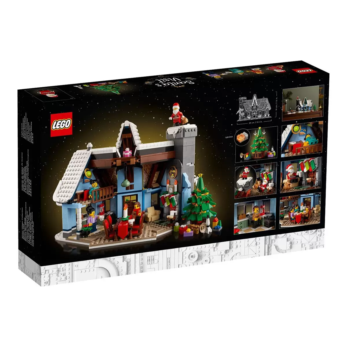 LEGO Icons 系列 聖誕老人來訪 10293