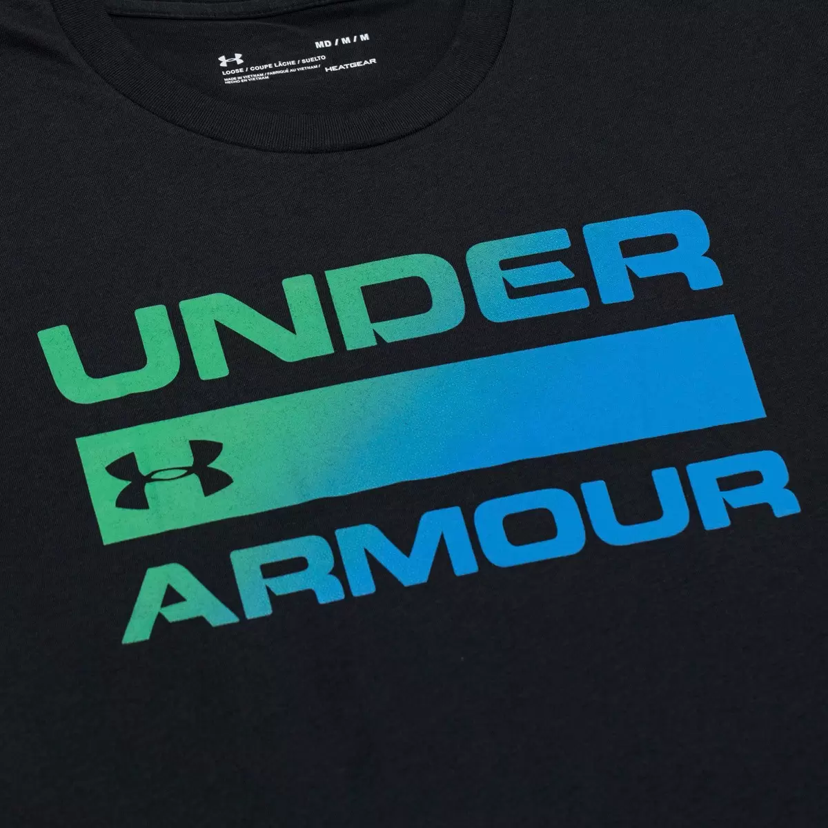 Under Armour 男Wordmark短袖圓領上衣 黑 S