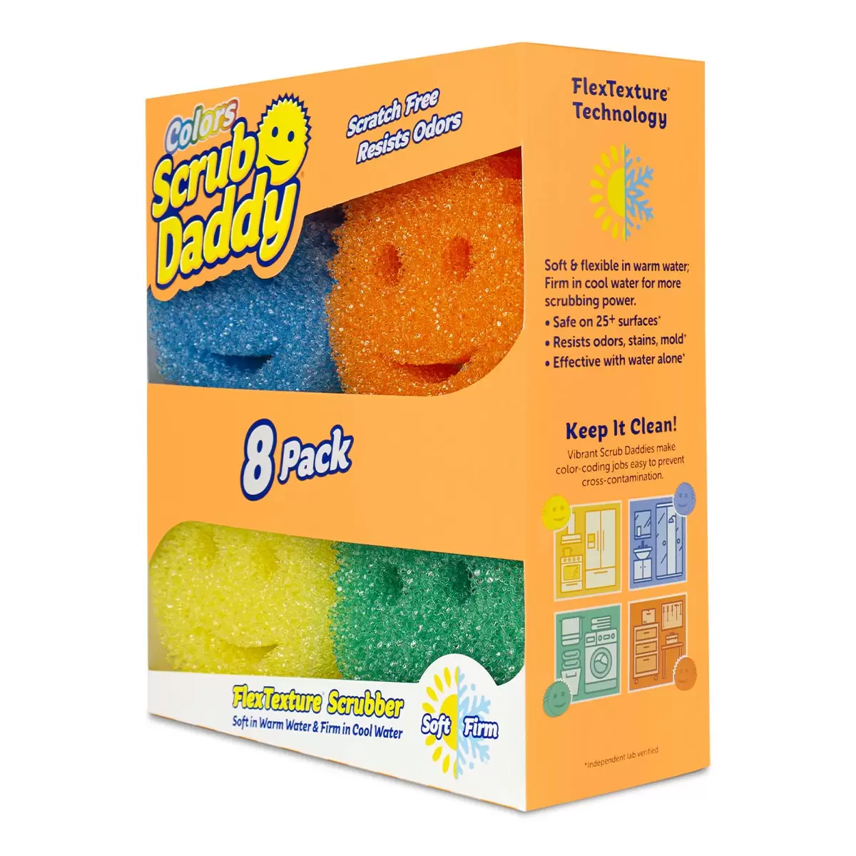 Scrub Daddy 海綿菜瓜布 8入