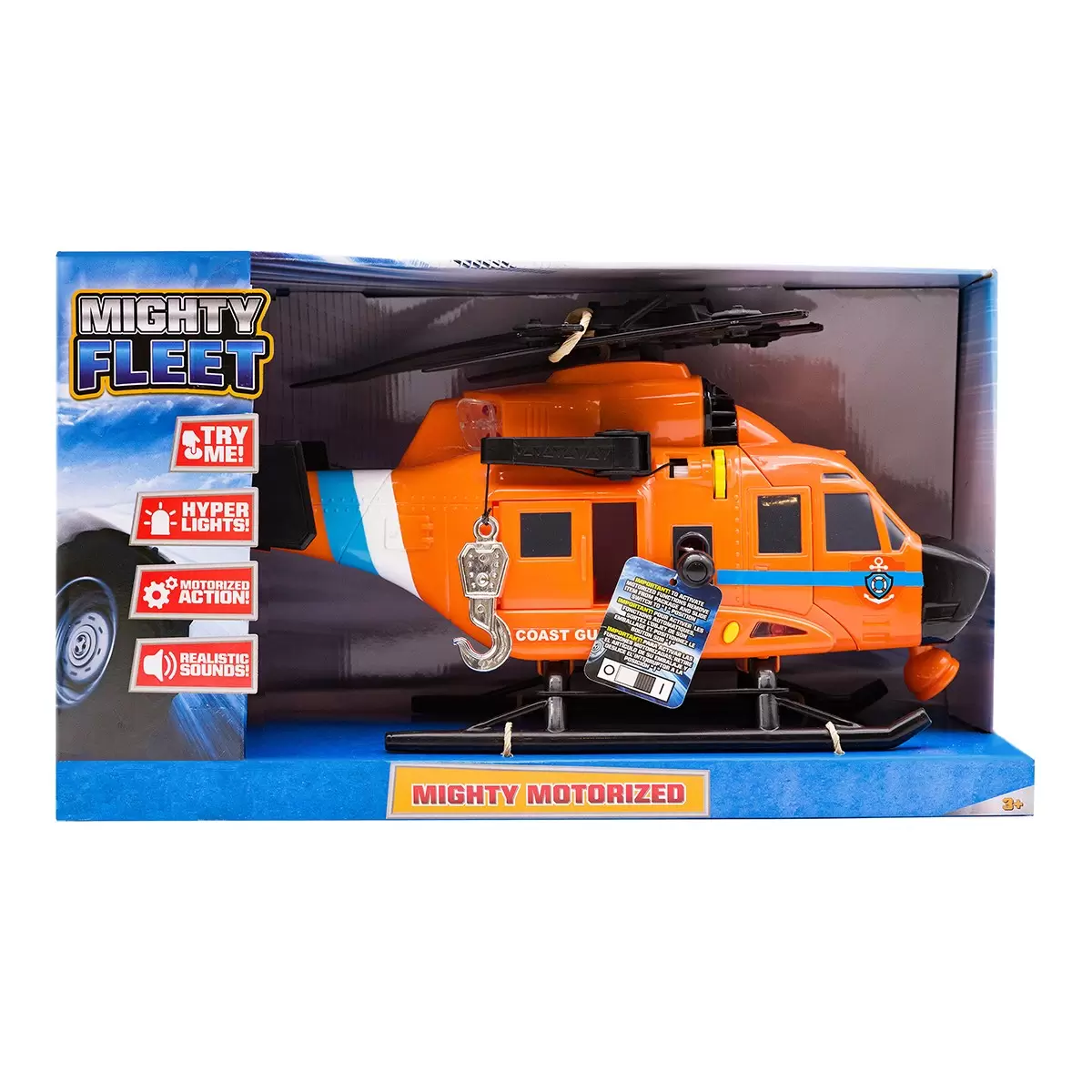 Mighty Fleet 緊急救援機動玩具車 多種款式選擇 直升機