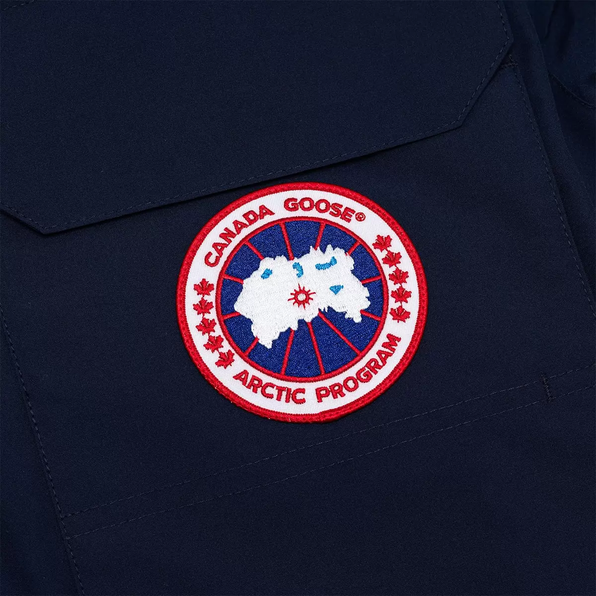 Canada Goose 男連帽外套 深藍