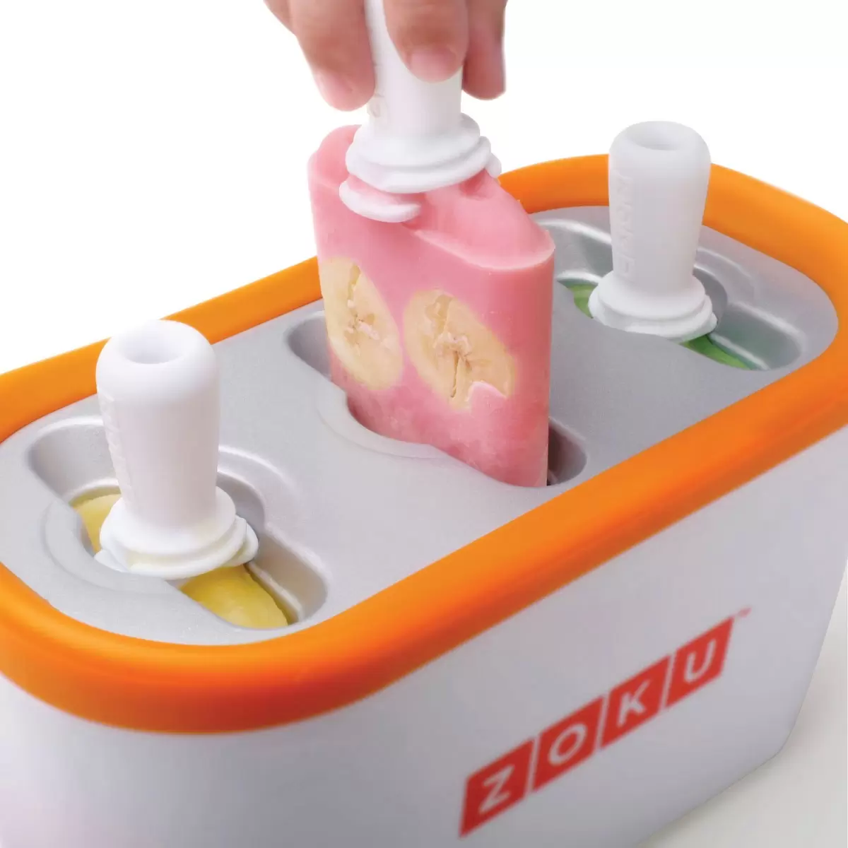 ZOKU 快速製冰棒機 三支裝 白色