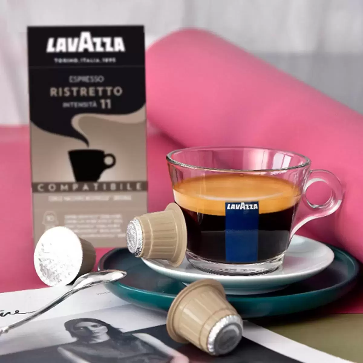 Lavazza Ristretto 咖啡膠囊組 60顆 適用Nespresso咖啡機