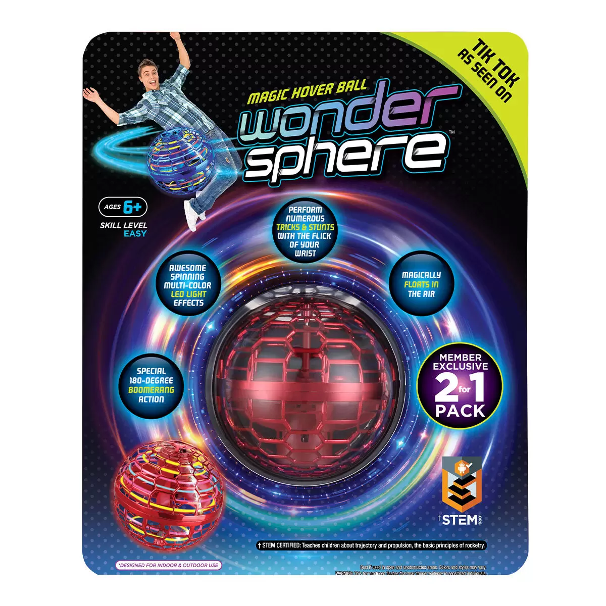 Wonder Sphere 漂浮飛球兩入組