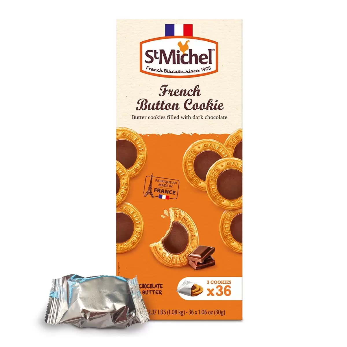 St.Michel 法國奶油巧克力餅乾 1.08公斤