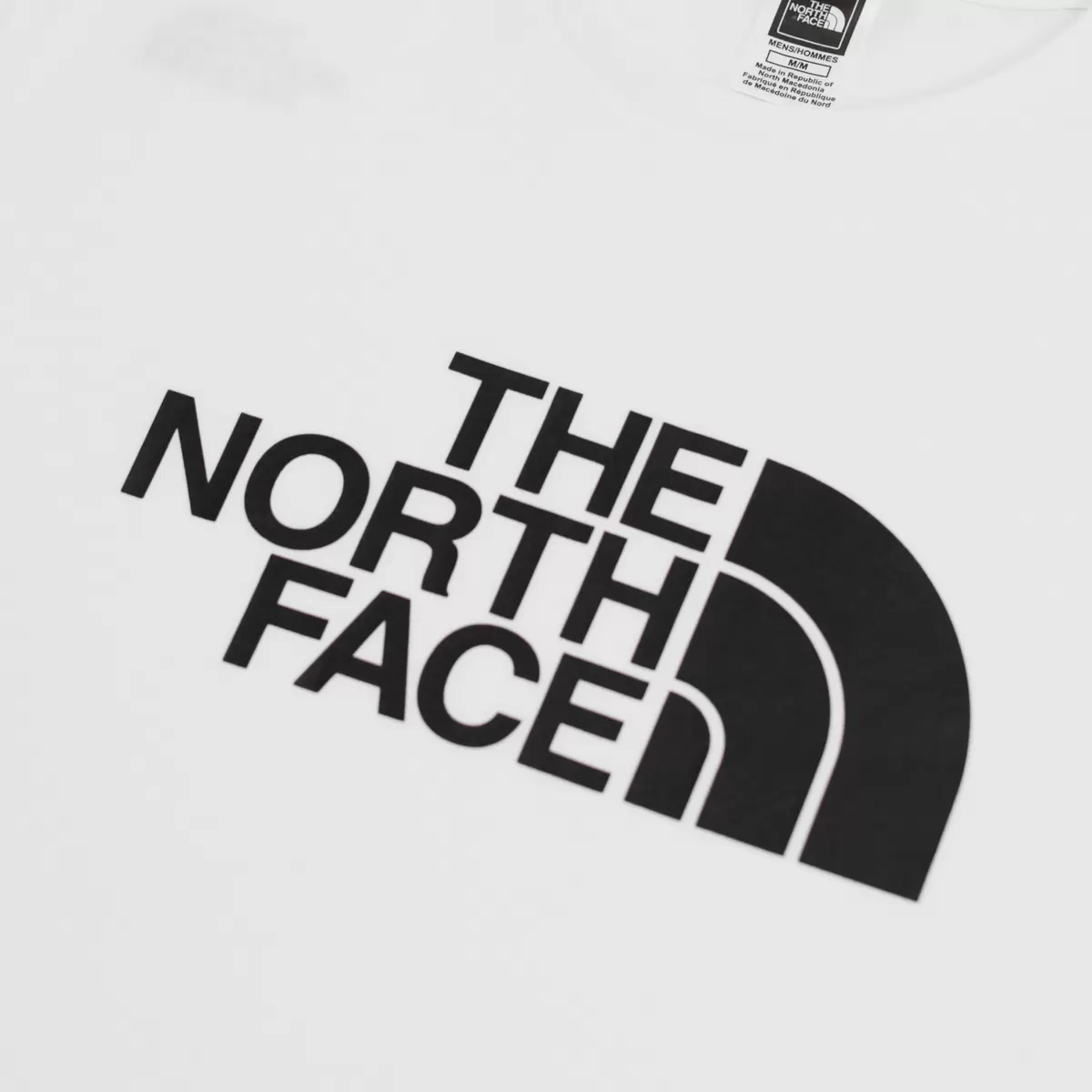 The North Face 男短袖上衣 白 XL