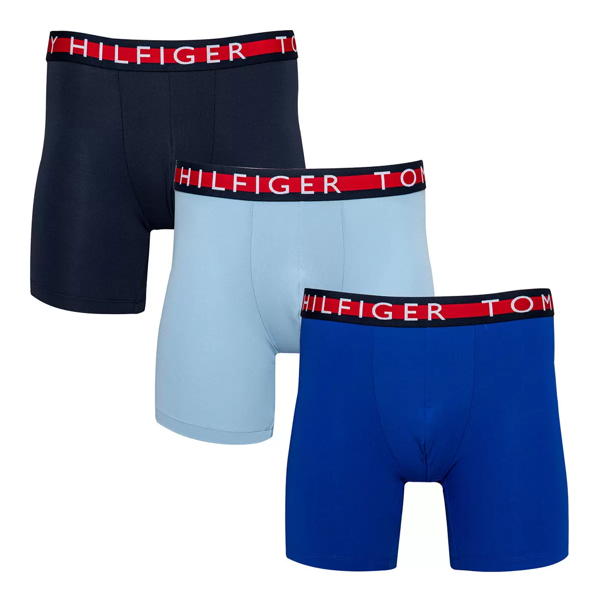 Tommy Hilfiger 男內褲三件組 寶藍/淺藍/深藍組 XL
