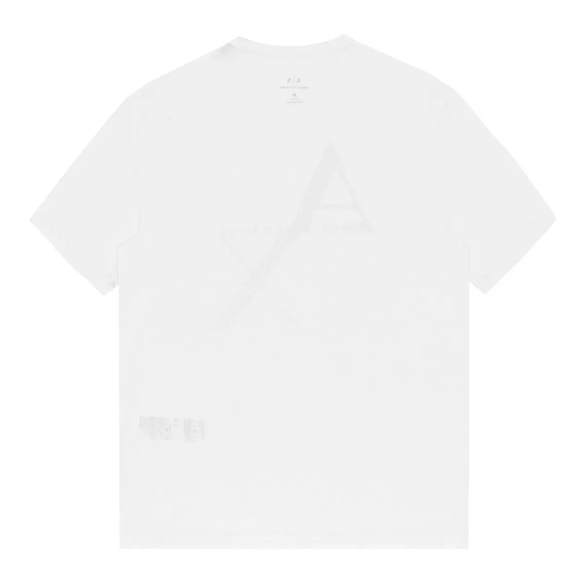 Armani Exchange 男短袖上衣 白色底圖字母 XL