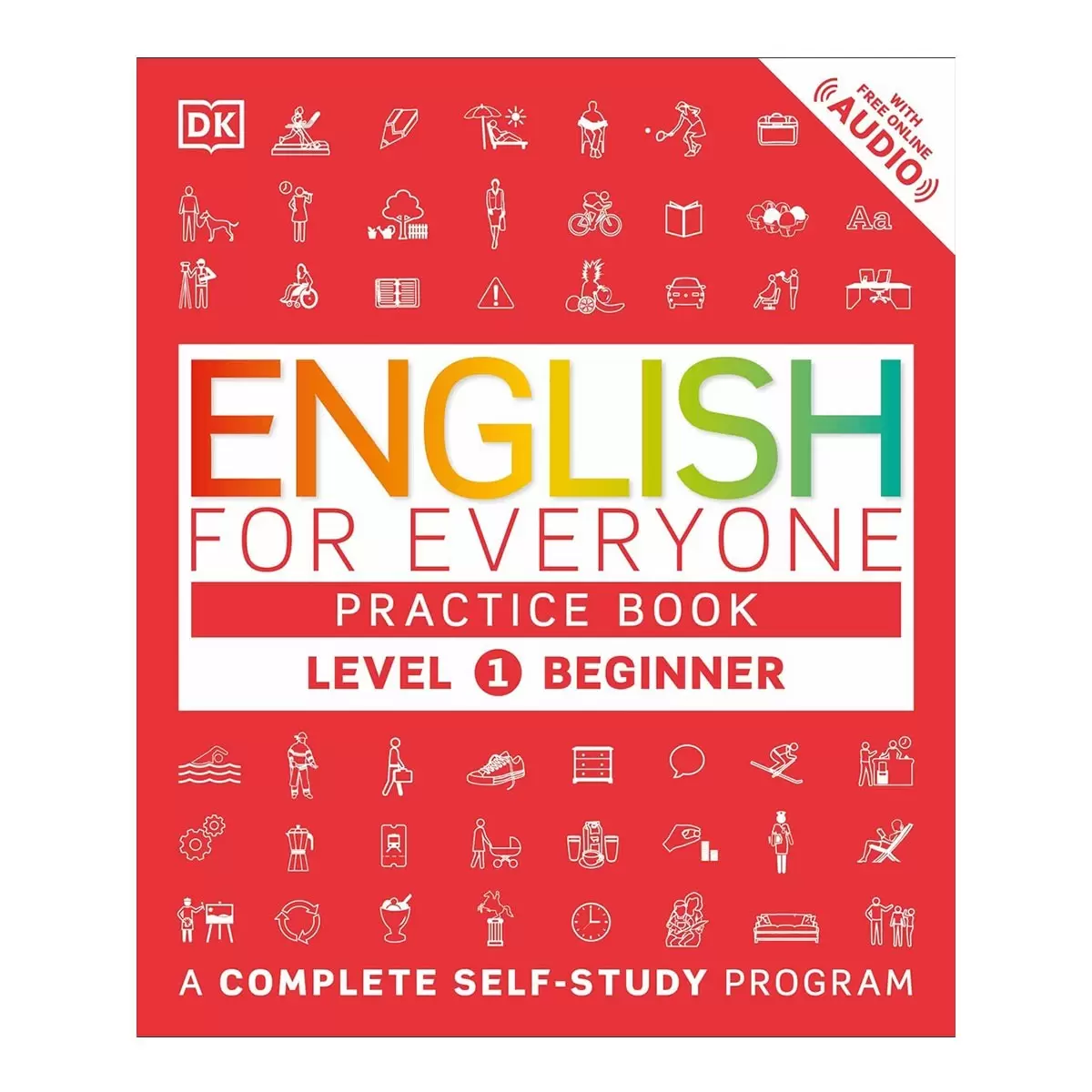 English For Everyone Level 1 Beginner Practice Book 外文書