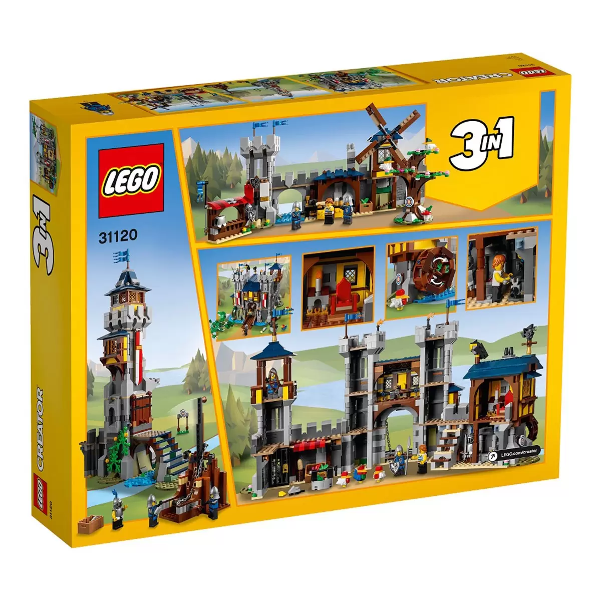 LEGO 創意百變3合1系列 中世紀古堡 31120