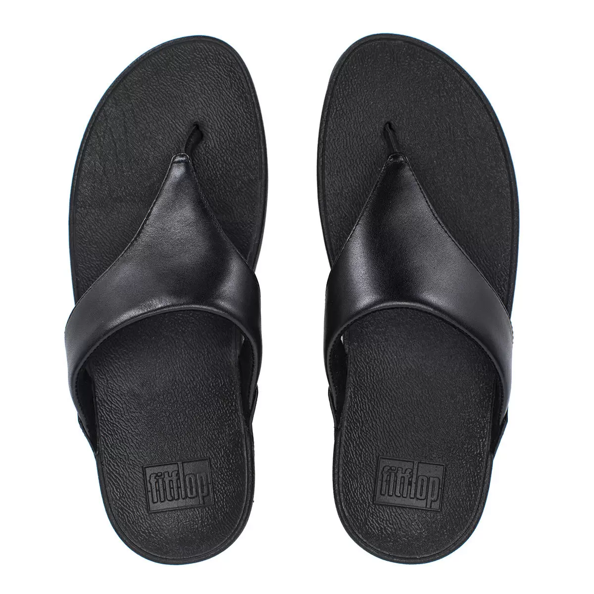 Fitflop 女Lulu夾腳拖鞋 黑 US 5