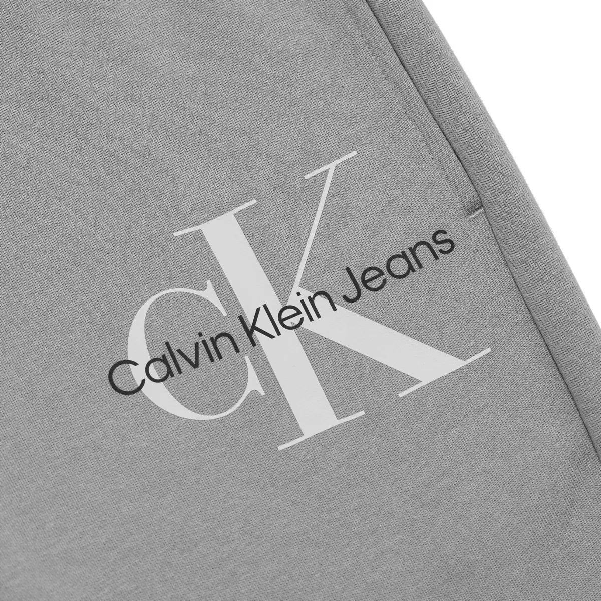 Calvin Klein 男刷毛長褲 灰