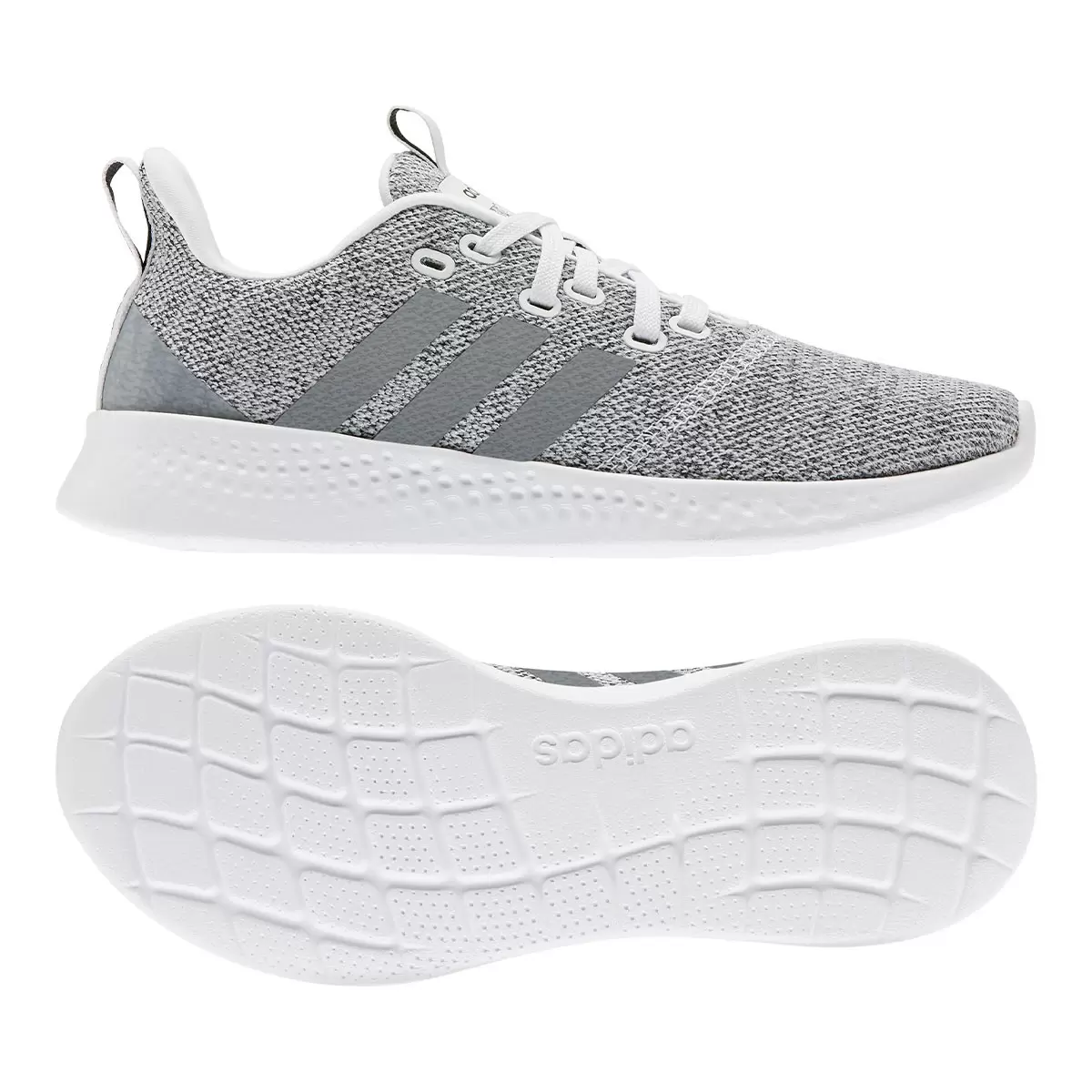 Adidas 女慢跑鞋 灰 US 8.5