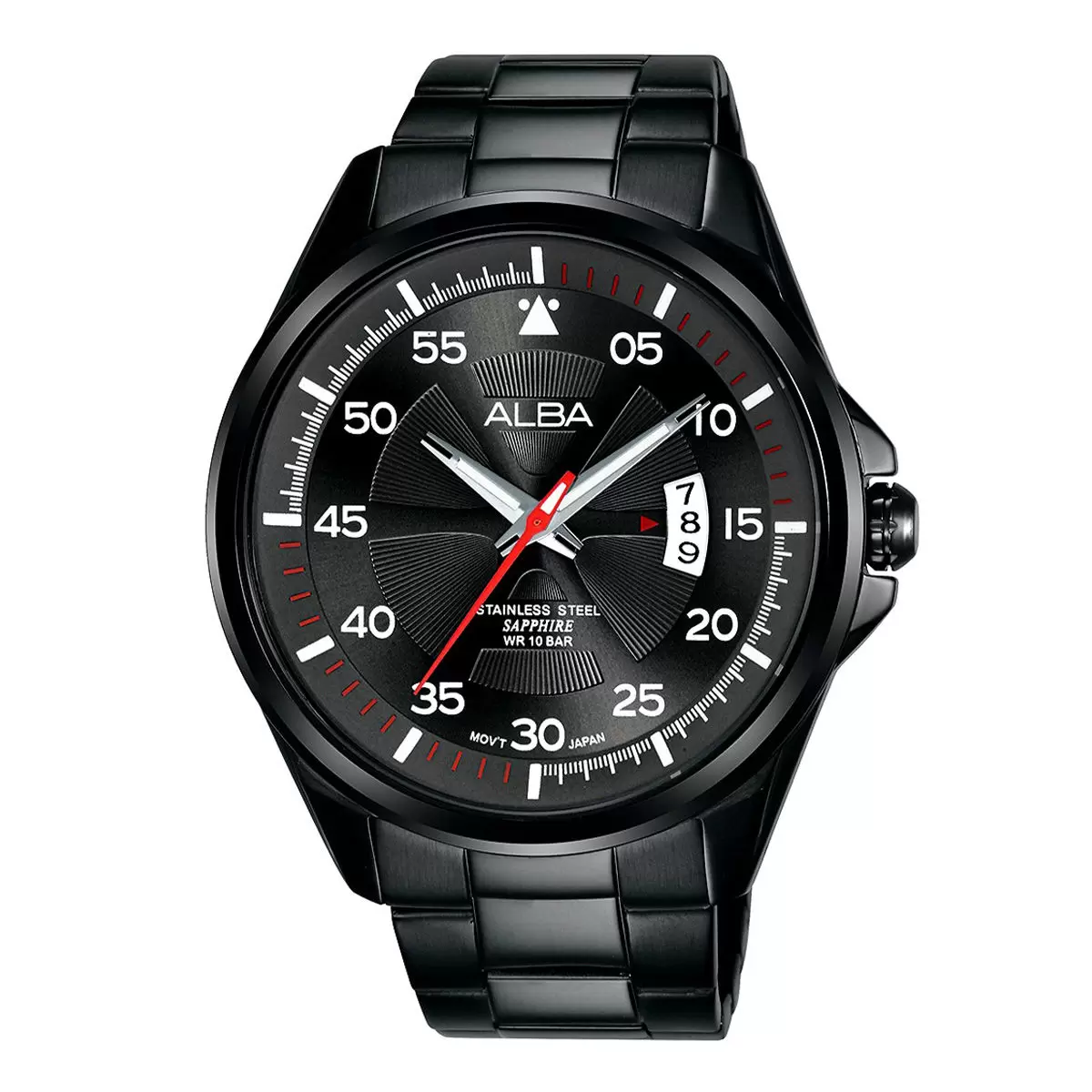 Alba 不鏽鋼錶帶男錶 #VJ42-X268SD