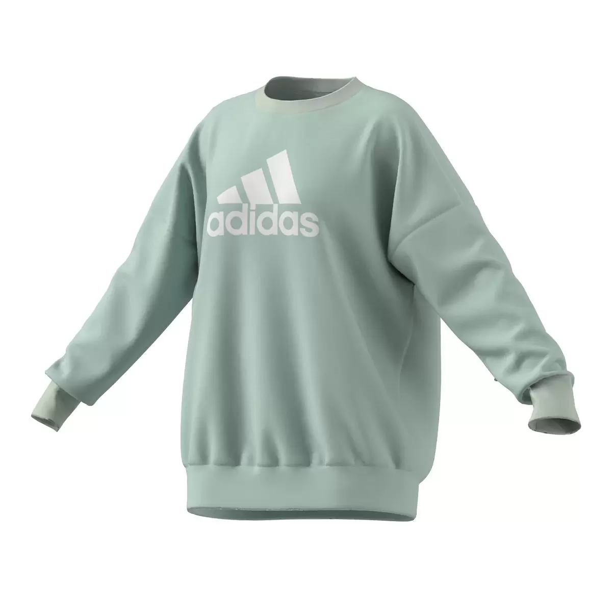 Adidas 女圓領長袖上衣