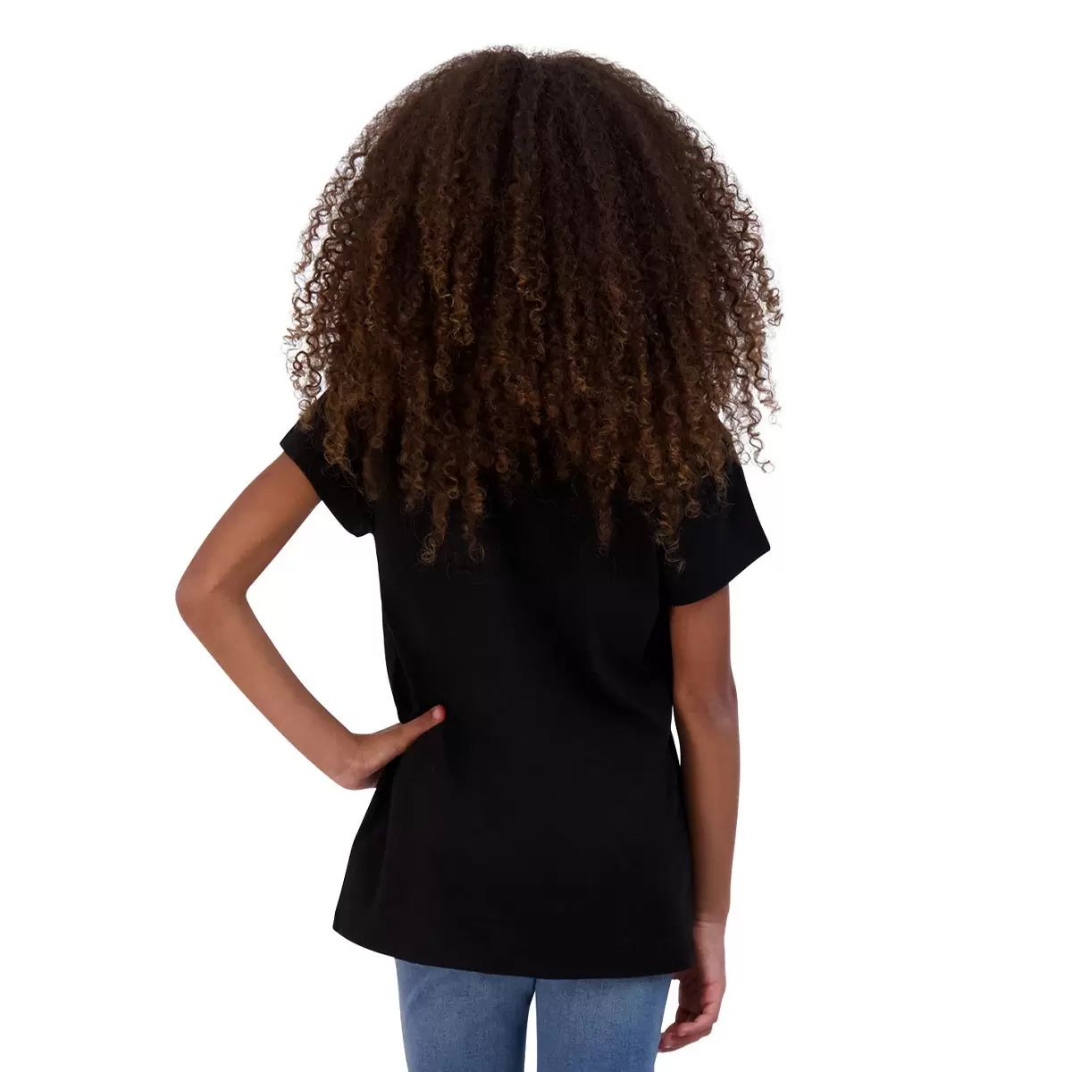 Disney 一百週年紀念兒童短袖上衣 黑 Minnie 女童 8