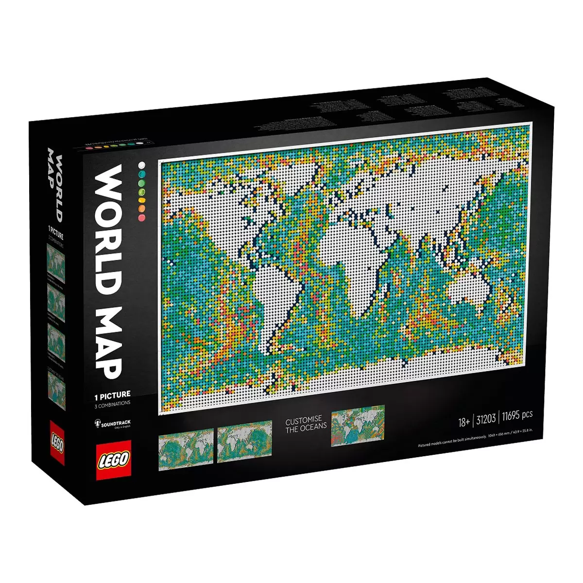 LEGO 藝術系列 世界地圖 31203