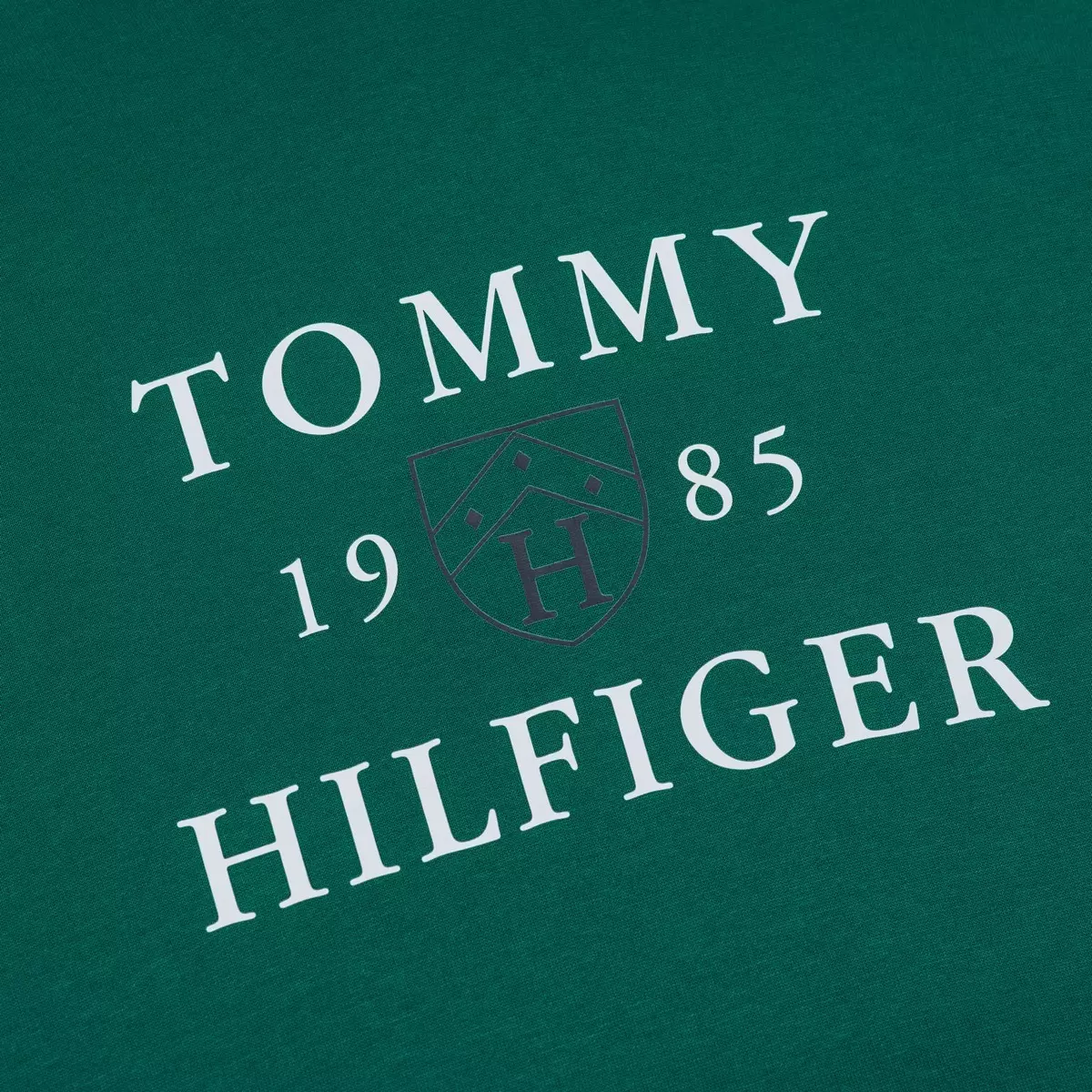 Tommy Hilfiger 男長袖毛圈布連帽上衣 綠 L