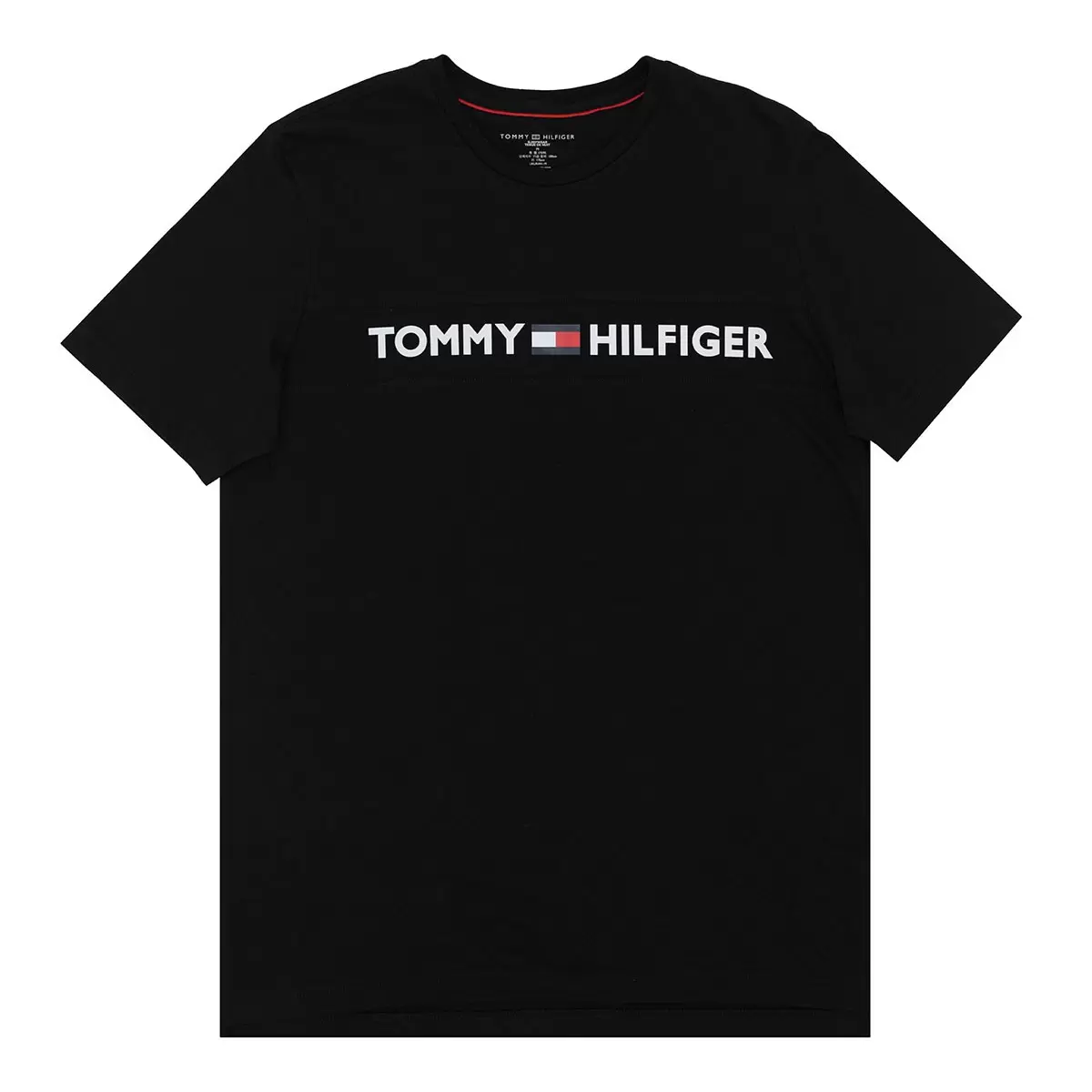 Tommy Hilfiger 男短袖標誌上衣 黑 XL